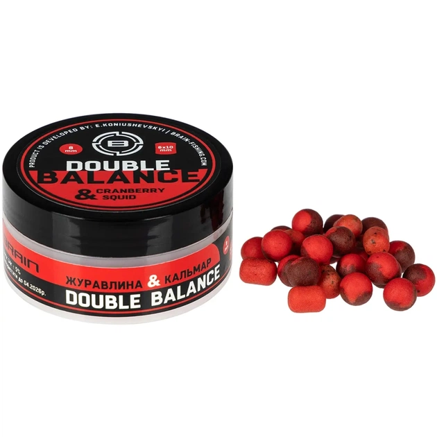 Бойл Brain Double Balance Cranberry & Squid (журавлина + кальмар) 08+06х10mm (1858.81.43) - изображение 1