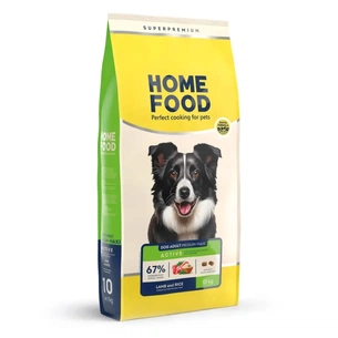 Сухий корм для собак Home Food ADULT MEDIUM/MAXI For active adult and junior dogs з ягням та рисом 10 кг (4820235020453) зображення 1