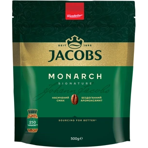 Кава Jacobs MONARCH розчинна 500 г (prpj.08932) изображение 1