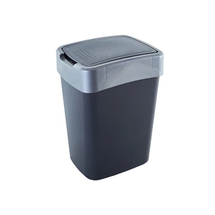 Контейнер для сміття Алеана Євро Граніт / сірий 45 л (алн 123068/граніт/сіре) зображення 1