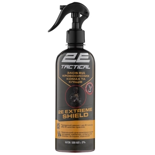 Спрей від комах 2E Tactical Extreme Shield Від кровосисних комах та кліщів Для обробки одягу та спорядження 500 мл (2E-RPLNTPN05-500) зображення 1