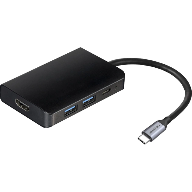 Концентратор Chieftec USB3.1 Type-C to HDMI/USB 3.0x2/USB-C/PD 60W 5-in-1 DSC-501 (DSC-501) - изображение 1