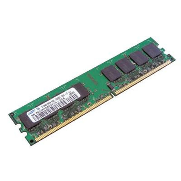 Модуль пам'яті для комп'ютера DDR2 1GB 800 MHz Samsung (M378T2863QZS-CF7) - изображение 1