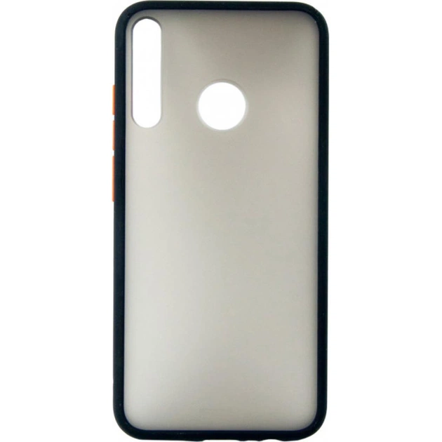 Чохол до мобільного телефона Dengos Matt Huawei P40 Lite E, black (DG-TPU-MATT-45) (DG-TPU-MATT-45) - зображення 1