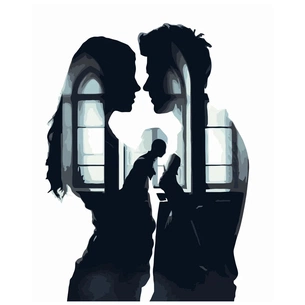 Картина по номерам Strateg Пара 40х50 см (VA-3187) зображення 1