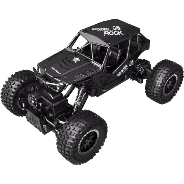 Радиоуправляемая игрушка Sulong Toys OFF-ROAD CRAWLER TIGER Черный 1:18 (SL-111RHMBl) - изображение 1