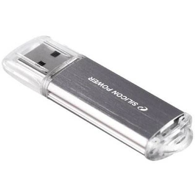 USB флеш накопичувач Silicon Power 16Gb Ultima II silver (SP016GBUF2M01V1S) - изображение 1