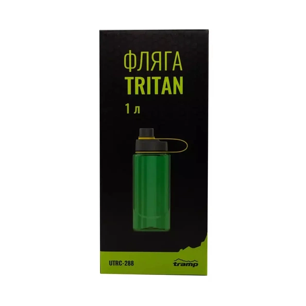 Пляшка для води Tramp Тритан 1 л Green (UTRC-288-green) - picture 12