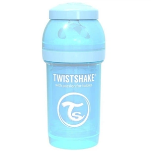 Пляшечка для годування Twistshake антиколькова 180 мл, світло-блакитна (69857/78250) зображення 1