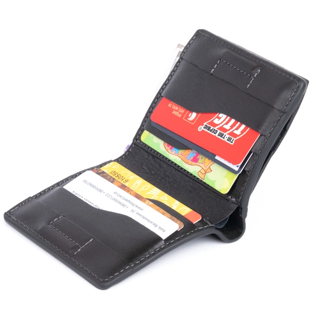 Портмоне Grande Pelle Чорне (11329) - зображення 7