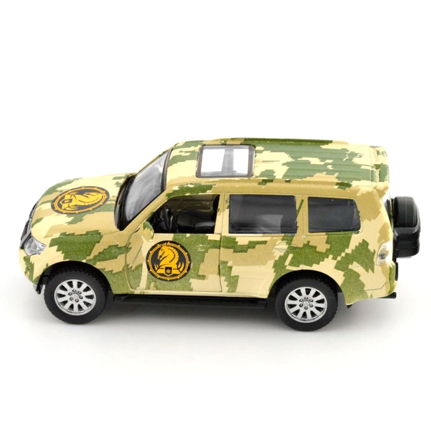 Машина TechnoDrive Автомодель серії Шеврони Героїв - Mitsubishi Pajero 4WD Tubro - 47 ОМБр (250361M) - picture 9