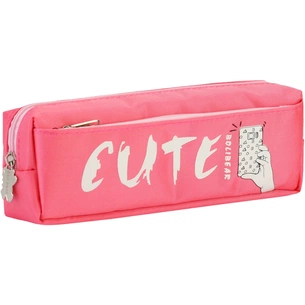 Пенал Cool For School 2 відділення Червоний (B-8690-red) зображення 1