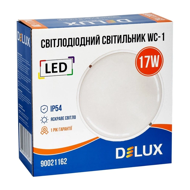 Світильник Delux WC-1 17 Вт 5000K IP54 (90021162) - picture 4
