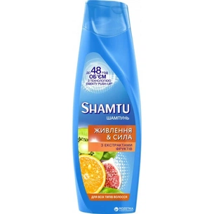 Шампунь Shamtu Живлення та Сила з екстрактами фруктів 360 мл (4015100195774) зображення 1