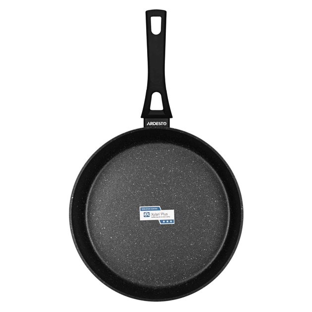 Сковорода Ardesto Gemini Livorno, 28см, алюміній, чорний (AR1228A) - picture 10