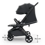 Коляска Kinderkraft Nubi 3 Midnight Black (KSNUBI03BLK0000) (5902533927494) - зменшене зображення 8