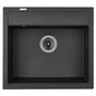 Мийка кухонна GRANADO LERIDA black shine (gr0401) - зменшене зображення 1