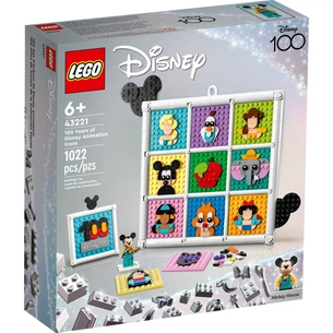 Конструктор LEGO Disney 100-та річниця мультиплікації Disney 1022 деталей (43221) зображення 1