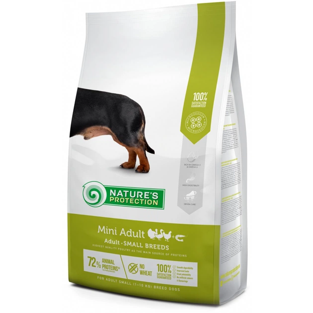 Сухий корм для собак Nature's Protection Mini Adult Small breeds 7.5 кг (NPS45732) - зображення 1