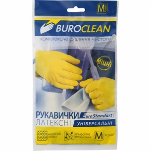 Рукавички господарські Buroclean розмір M 1 пара (4823078930736) зображення 1