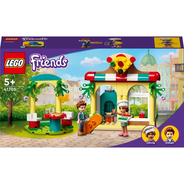 Конструктор LEGO Friends Піцерія Хартлейк-Сіті 144 деталі (41705) - изображение 1