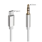 Перехідник USB-C M to 3.5mm F 1.0m white XoKo (AUX-002-WH) - зменшене зображення 2