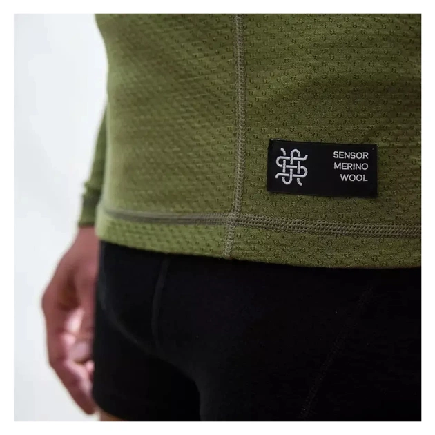 Термокофта Sensor Merino DF LS safari 17200031 L (SM11M-safari-L) - зображення 5
