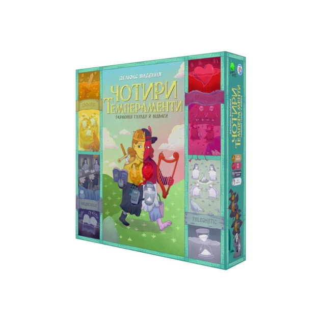 Настольная игра Games 7 Days Четыре темперамента. Делюкс издание (Four Humours) (укр.) (CHT001UA) - изображение 1