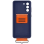 Чeхол-накладка Samsung Silicone Cover with Strap для Samsung Galaxy S21 FE SM-G990 Navy (EF-GG990TNEGRU) - уменьшенное изображение 5