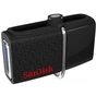 USB флеш накопичувач SanDisk 64GB Ultra Dual Drive OTG Black USB 3.0 (SDDD2-064G-GAM46) - зменшене зображення 2