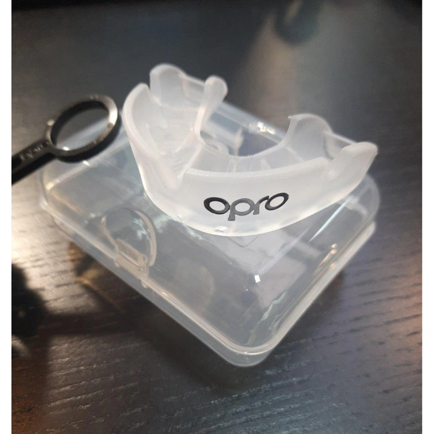 Капа Opro Silver доросла (вік 11+) Clear (art.102502006) (Silver_Clear) - picture 5