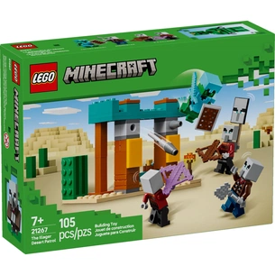 Конструктор LEGO Minecraft Пустельний патруль розбійника (21267) зображення 1