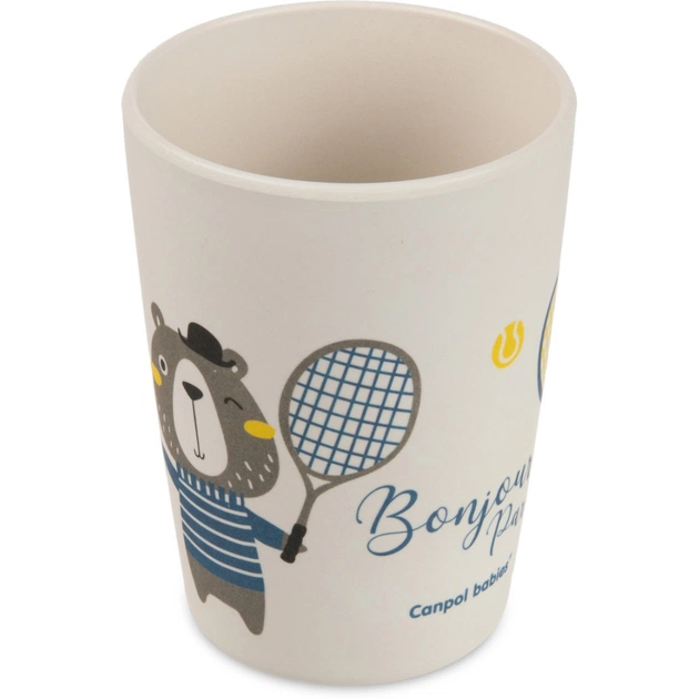 Набір дитячого посуду Canpol babies BONJOUR PARIS посуду 5 ел. синій (9/227_blu) - picture 5