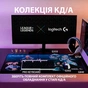 Клавіатура Logitech G Pro GX K/DA Brown Tactile Switch Black-White (920-010077) - зменшене зображення 3