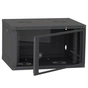 Шафа настінна Ipcom 4U, 600*350, RAL9005 (СН-4U-060х035-ДС-9005) - зменшене зображення 2