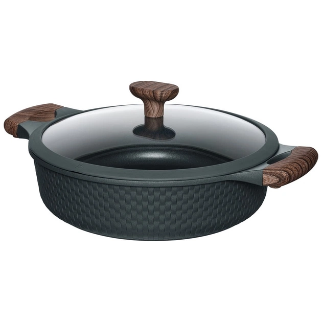 Сотейник Resto Ran чорний 28 см 4,1 л (93906) - picture 1