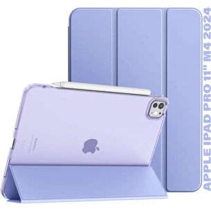 Чохол до планшета BeCover Tri Fold Hard Apple iPad Pro 11" M4 2024 Purple (711729) зображення 1