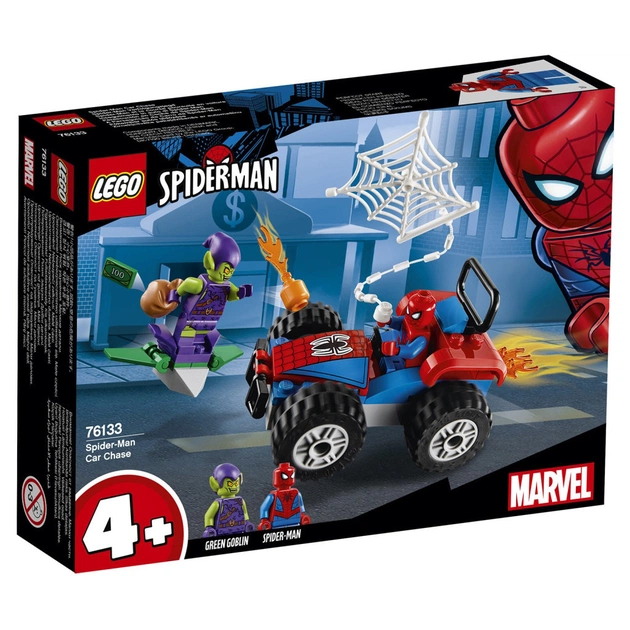 Конструктор LEGO Super Heroes Автомобільна погоня Людини-павука (76133) - изображение 1