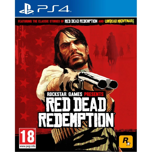 Гра Sony Red Dead Redemption Remastered, BD диск PS4 (5026555435680) - зображення 1