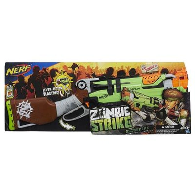 Іграшкова зброя Hasbro Nerf Zombie Strike SlingFire (A6563) - изображение 1