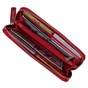 Гаманець Grande Pelle Шкіряний на блискавці Червоний (11563) - зменшене зображення 3