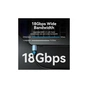 Кабель мультимедийный HDMI M to HDMI M 1.5m V2.0 4K60Hz aluminum alloy blue Vention (ALHSG) - уменьшенное изображение 7