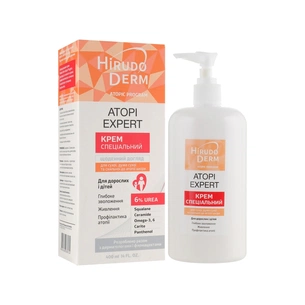 Крем для тіла Біокон Hirudo Derm Atopic Program Аtopi Expert 400 мл (4820160038134) зображення 1