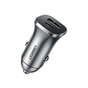 Зарядний пристрій Ugreen CD130 20W USB + Type-C PD Car Charger (Gray) (30780) - зменшене зображення 2