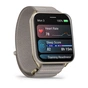 Смарт-годинник Garmin Venu X1 Soft Gold Titanium with French Grey Nylon (010-02980-33) - зменшене зображення 7