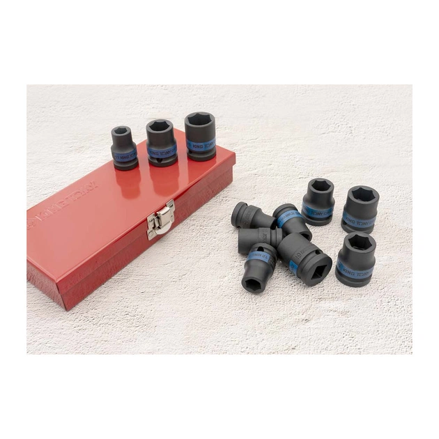 Набір головок KING TONY 1/2" ударних 11 шт. 10 - 21 мм (4412MP) - picture 3