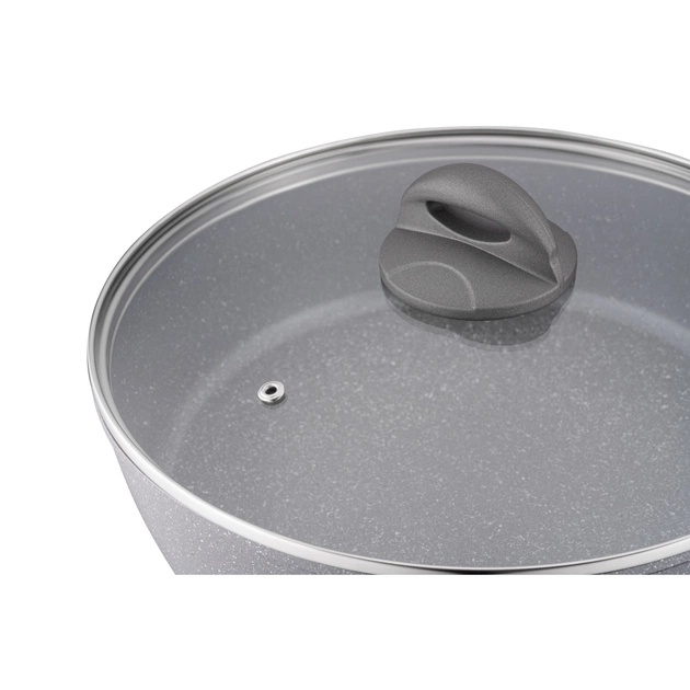 Сковорода Ardesto Gemini Gourmet Apulia з кришкою 28 см (AR2428GGL) - зображення 9