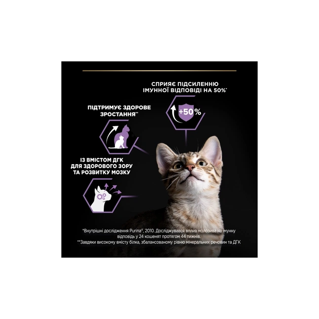 Сухий корм для кішок Purina Pro Plan Original Kitten з куркою 10 кг (7613036505307) - picture 6