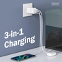 Зарядное устройство Digitus 2xUSB-C + 1xUSB 67W GaN (DA-10303) - уменьшенное изображение 10