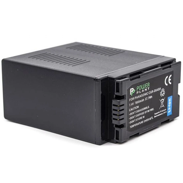 Акумулятор до фото/відео PowerPlant Panasonic CGR-D54SH 7800mAh (CB970179) - зображення 1